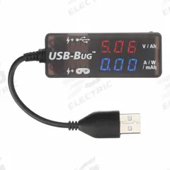 TRIPLETT USB Tester and Data Masker: USB 3.0, 1 in Overall Ht, 4 3/4 in Overall Lg, 3 A Current (MPN USB-BUG). Key specifications — Connector Type: USB 3.0; Brand: TRIPLETT.