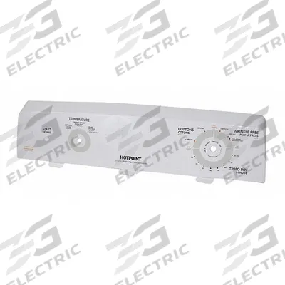 GE Display Backsplash: WE19M1493 - GE Washing Machine & Dryer Parts
