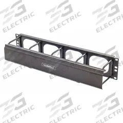 HUBBELL PREMISE WIRING Single Side Horizontal Ring Manager: Horizontal, 3 U, Single Side Sides (MPN HM34C). Key specifications — Color: Black; Orientation: Horizontal; Brand: HUBBELL PREMISE WIRING; Material: Steel; Number of Sides: Single Side.