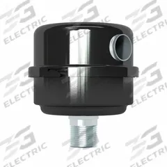 SOLBERG Filter Silencer: 1 in (M)NPT Inlet Size, 35 cfm, 4.5 in Overall Ht, 4.12 in Outside Dia (MPN FS-10-100). Key specifications — attr60071: FS-10-100; attr60074: SOLBERG.