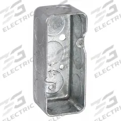 RACO Electrical Box: Steel, Steel Material & Nominal Size, 1 Gangs, 1 1/2 in Box Dp, 3 3/4 in Box Ht (MPN 640). Key specifications — Brand: RACO; Bracket Style: Without Bracket; Clamp Style: Without Clamps.