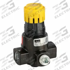 PARKER Regulator: Zinc, 1/4 in NPT, 1 psig to 30 psig, 300 psig Max Op Pressure, Knob, 15 Series (MPN 15R110FB). Key specifications — attr111664: No; attr111400: 15; attr111627: PARKER.