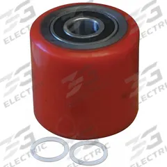 DAYTON Sideways Roller Kit: Roller Kit, For Pallet Jacks, For 493X19, Red (MPN 54ZX28). Key specifications — attr1343630: Roller Kit; attr1343631: 493X19; attr1343633: DAYTON; attr1343619: Red; attr1343632: Pallet Jacks.