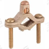 Grounding Connector: Bronze, 1/2 in to 1 in Pipe/#4 to #8 Rebar, Direct Burial (MPN C11D). Key specifications — Brand: BURNDY; Description/Special Features: Direct Burial; For Use With: Pipe; Grounding Wire Size: 10 to 2 AWG SOL; Material: Bronze; Grounding Wires Connected To: #4 to #8 Rebar; Manufacturer Part Number: C11D.