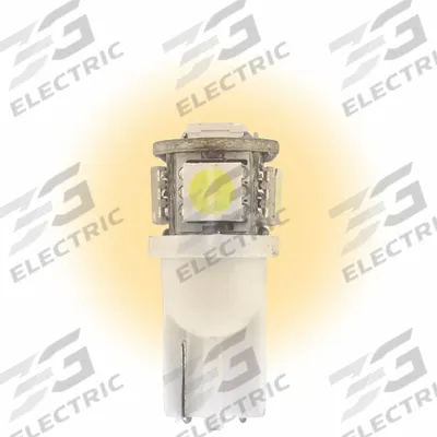 APPROVED VENDOR Compact LED Bulb: LED, Plastic Wedge (W2.1x9.5d), (T) Tubular, T3-1/4 - W2.1x9.5d Wedge Base Lamps