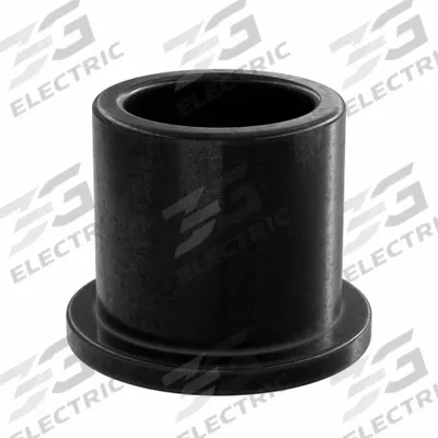 OILITE Flanged Sleeve Bearing: Vespel SP-21, 3/8 in Bore, 1/2 in OD, 1/2 in Overall Lg - Heavy-Load & Temperature-Resistant Plastic Flanged Sleeve Bearings