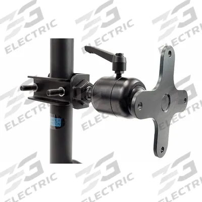 GAMBER-JOHNSON ZIRKONA .75" TO 1-7/8" POLE MOUNT W 75MM MTG PLATE: Device Mount, Forklifts - Vehicle Mount Accessories