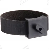 Cable Management: 15 Series/40 Series, 11.3 mm x 26 mm x 36 mm, Black, Unfinished (MPN 093802N08S01). Key specifications — System of Measurement: Metric; Includes: Hook & Loop 8-35 mm; Material: Polyamide; Finish: Unfinished; For Extrusion Profile Type: Single; Includes Fasteners: No; Compatible Series: Fath, 40 Series; Brand: FATH INC..