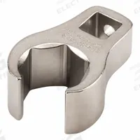 TEKTON Crowfoot Wrench: Steel, Satin Nickel, 3/8 in Drive Size, 18 mm Head Size, 6 Points (MPN WCF16218). Key specifications — attr309661: Steel; attr309662: Satin Nickel; attr324934: TEKTON.