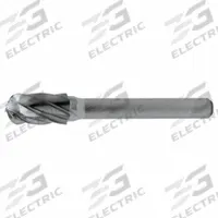 CLE-LINE Carbide Bur: Ball-Nosed Cylinder, SC-5, Aluminum Cut, 1/2" x 1" Head, 1/4" Shank (MPN C10028). Key specifications — attr983538: SC-5; attr952438: CLE-LINE.