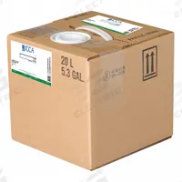 RICCA CHEMICAL Buffer - pH 9.00: Lab, 20 L Volume, Liquid, pH 8.99 to 9.01, Plastic, Box, Buffer, 1 (MPN R1590000-20F). Key specifications — Brand: RICCA CHEMICAL; CAS Number: 7447-40-7; Chemical Family Type: Buffer; Chemical Grade: Lab; Concentration: pH 8.99 to 9.01; Container Material: Plastic; Container Type: Box; Form: Liquid.