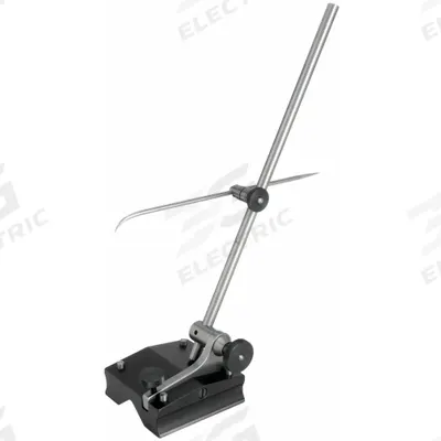 STARRETT Surface Gauge Scribers: 3 1/2 in x 3 3/16 in Base Size (MPN 257D) - Surface Gauges