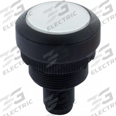 MURRELEKTRONIK Panel Indicator Light: 22 mm Panel Mounting Hole Dia, LED, White - LED Indicator Pilot Lights