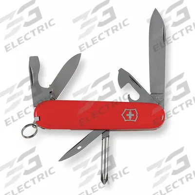 VICTORINOX SWISS ARMY Folding Knife: 5 Tools, 3 1/2 in Closed Lg, 6 1/4 in Open Lg - Multi-Tool Folding Knives