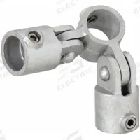 Structural Pipe Fitting: Corner Swivel Socket, Corner, 2 in For Pipe Size, Cast Iron, Gray, Pipe (MPN 30LX59). Key specifications — Manufacturer Part Number: 30LX59; Brand: APPROVED VENDOR; Finish: Zinc-Plated; Material: Cast Iron; Product Type: Corner Swivel Socket.