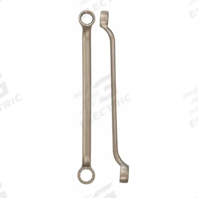 AMPCO Box End Wrench: Natural, 3/4 in_5/8 in Head Size, 10 3/4 in Overall Lg - SAE, Double End, 12-Point, Box End Nonsparking Wrenches