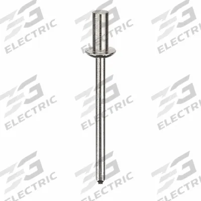 APPROVED VENDOR Blind Rivet,1 35/86" L,1/8" dia,PK500: Inch, 1 13/32 in Overall Lg, 19/64 in Body Lg - Domed-Head Blind Rivets