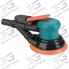 DYNABRADE Air Orbital Sander: 5 in Disc, Pressure Sensitive Adhesive, 3/8 in Orbit, Self-Vacuum, NPT (MPN 59008). Key specifications — attr1320213: DYNABRADE.
