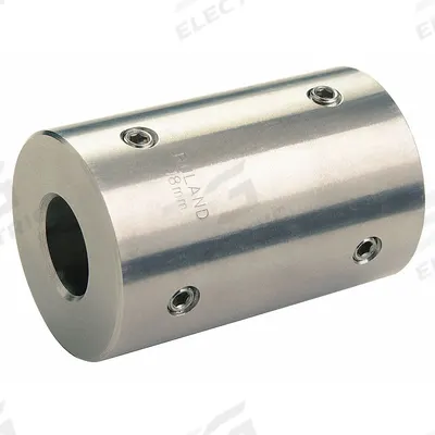 RULAND MANUFACTURING Rigid Shaft Coupling: 6 mm Bore Dia 1, 6 mm Bore Dia 2 - Set Screw Rigid Shaft Couplings