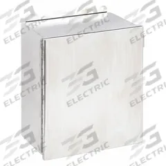 WIEGMANN Enclosure: 316 Stainless Steel, 14 in x 12 in x 6 in, NEMA 12/13/4/4X, Solid Cover, Hinged (MPN BN4141206CHSSA). Key specifications — Brand: WIEGMANN; Closure Method: Clamps; Enclosure Material: 316 Stainless Steel; Knockouts: Not Included.