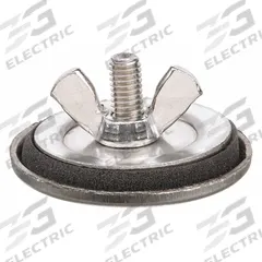 RITTAL Hole Seal: Stainless Steel, 1/2 in Conduit Hole Size, For 0.88 in Hole Dia - Max, 12, Brushed (MPN OHS0506). Key specifications — Color: Gray; Brand: RITTAL; Finish: Brushed; For Hole Type: Push Buttons; Includes: Oil Resistant Gasket; Material: 304 Stainless Steel; NEMA Enclosure Rating: 12.