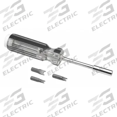 ZURN Trap Primer Screw Driver: Acrylic/Steel, Silver - Trap Primers & Repair Parts