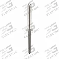 Blind Rivet,2.476" L,0.183" dia,PK250: Inch, 2 15/32 in Overall Lg, 1 11/64 in Body Lg, Dome, 250 PK (MPN AD616ABS200). Key specifications — Brand: POP AVDEL.