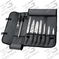 MERCER CUTLERY Knife Set: 9 Implements, Steel, 10 in Blade Lg, 20 1/2 in Overall Lg, NSF Certified (MPN M21810)