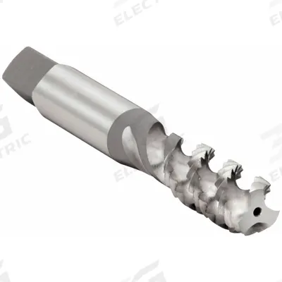 OSG Spiral Flute Tap: M10x1.5 Metric, 6H, 3 Flute, Bottoming Chamfer - General Purpose Spiral-Flute Taps