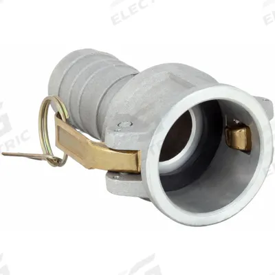 APPROVED VENDOR Cam and Groove Coupling: 3 in Coupling Size, 3 in Hose Fitting Size, 6 11/64 in Overall Lg - Type C Aluminum Cam & Groove Fittings