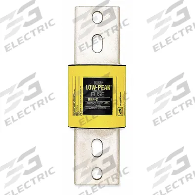 BUSSMANN Fuse: Class L, KRP-C Series, Bolt-On Body, Time-Delay, 1.9 kA, 600 V AC - Time-Delay Bolt-On Fuses