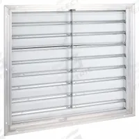 39"H-W 5.75"L Alu Wall Backdraft Damper: For 36 in Fan, Single Panel, 39 in H, 39 in W, 2 1/2 in D (MPN 3C310). Key specifications — Airflow Direction: Horizontal; Blade Type: Flat Blade; Brand: DAYTON; Maximum Air Velocity: 2500 fpm; Mounting Position: Vertical.
