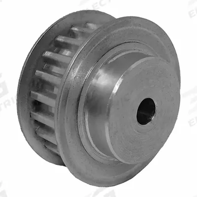 Dayton Timing Pulley: Trapezoidal, Plain, For T5 Timing Belt Section, For 10 mm Belt Wd - T5 Section Timing Belt Pulleys