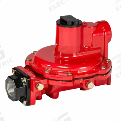 FISHER LPG Pressure Regulator: Lever-Acting Gas, 2,400,000 BtuH Gas Capacity, Aluminum - Lever-Acting Gas Pressure Regulators