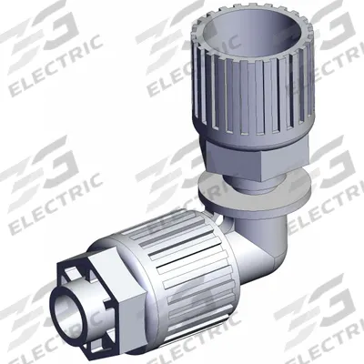 SMC High Purity Tube Fitting: 3/8 in OD x 3/8 in OD Size, Compression x Compression - PFA Compression Tube Fittings