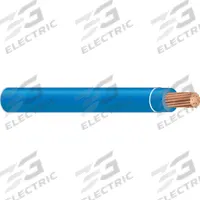 Building Wire: Copper, 3 AWG, 1 Conductors, Stranded, Blue, 1,000 ft Lg, THHN/THWN-2 (MPN WXP-6G-0301-06-1000). Key specifications — Voltage: 600 V; Brand: APPROVED VENDOR.