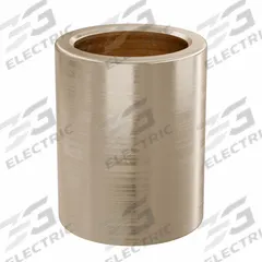 Sleeve Bearing: Bronze, SAE 841, 15 mm Bore, 20 mm OD, 25 mm Lg, 49,938 lb/sq in-fpm Max PV, 10 PK (MPN AAM1520-25B). Key specifications — System of Measurement: Metric; Material Grade: SAE 841; Brand: OILITE.