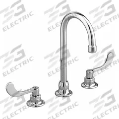 AMERICAN STANDARD Gooseneck Kitchen/Bathroom Faucet: Monterrey, Brass, Chrome Finish, Widespread (MPN 6540178.002). Key specifications — Includes: 1/2 in Male Shanks; Field-Convertible Rigid/Swivel Gooseneck Spout; Brand: AMERICAN STANDARD; Series: Monterrey.
