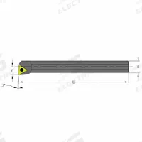 ULTRA-DEX USA Indexable Boring Bar: A16R STUCR3 (MPN 957-000-144). Key specifications — attr257292: A16R STUCR3.