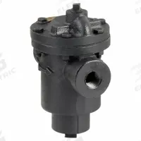 Steam Trap: Cast Iron, 3/4 in FNPT, 570 lb/hr, 150 psi Max., 450°F Max., Strainer Not Included (MPN B0150A-3). Key specifications — Installation Orientation: Horizontal; Brand: BELL & GOSSETT; Configuration: In-line.