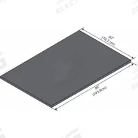 INSTOCK Work Surfaces: 8 ft Overall Lg, 30 in Overall Wd, 1 in Countertop Thick, Black, Epoxy (MPN GRLE9630-1). Key specifications — Brand: INSTOCK; Color: Black; Material: Epoxy.