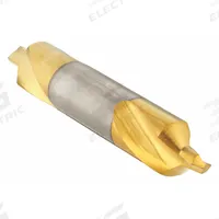 KEO Center Drill: Plain Type, #5, 82°, 2 3/4 in Overall Lg, TiN Coated High Speed Steel (MPN 906-000-132). Key specifications — Brand: KEO; End Type: Double End.