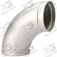 Metal Pipe Elbow: 304 Stainless Steel, 1 1/4 in x 1 1/4 in (MPN 1330007195). Key specifications — Brand: GRUVLOK; Specific Fitting Shape: 90° Elbow; Standards: ASTM A403 CR; Fitting Pipe Size: 1-1/4 in x 1-1/4 in.