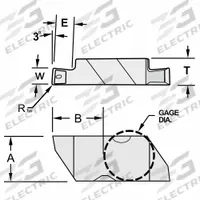 ULTRA-DEX USA Parting and Grooving Insert: NG-3R W.125 (MPN 913-000-320). Key specifications — attr257415: NG-3R W.125; attr257414: NG-3R W.125.