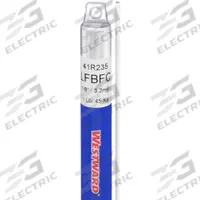 WESTWARD Brazing Alloy: Low-Fuming Bronze, 0%, RBCuZn-C, 1/8 in x 36 in, Flux-Coated (MPN 41R235). Key specifications — Tensile Strength: 71 ksi; Yield Strength: 64 ksi; Manufacturer Part Number: 41R235; Brand: WESTWARD; pack-container: 1/pk.