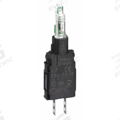 SCHNEIDER Lamp Module: 16 mm Size, Green, LED, 24 V AC Rating - Lamp Modules