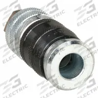 PARKER Quick Connect Hose Coupling: 1/2 in Body Size, 3/4 in Hose Fitting Size, 3/4"-14 Thread Size (MPN EZ-501-12FP). Key specifications — Brand: PARKER; Thread Size: 3/4"-14; Coupling Locking Type: Push-to-Connect; Hose Fitting Gender: Female.
