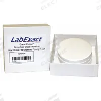 LABEXACT Glass Microfiber Filter: 934-AH, 11 cm Dia, 0.43 mm Thick, 1.5 um Pore Size (MPN LSS-AH1100). Key specifications — Product Type: Filter; Brand: LABEXACT.
