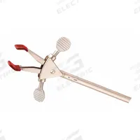 OHAUS Support Stand: Dual Adjust Clamp, Zinc, 9 in Overall Lg, 2 Prongs, 18 in Overall Ht (MPN CLM-MULTI2DZM). Key specifications — attr1025734: OHAUS; attr1025737: Zinc; attr1025736: Nickel Plated; attr1025747: Dual Adjust Clamp.