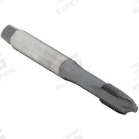 WIDIA GTD Spiral Point Tap: M7x1 Metric, 6H, 3 Flute, Plug Chamfer, TiCN Coated Cobalt (MPN VTSPO6519)